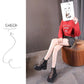 Women's Net Gauze Cool Short Martin Boots Within 10cm Summer Breathable Net Red Hollow Platform Net Boots