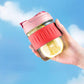 Water Cup Heat-resistant Coffee Cup Female Simple Cute Summer Compact Portable Ins Wind Summer Plastic Straw Cup