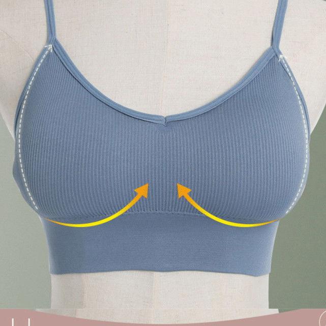 Beautiful Back Bra Sling Without Steel Ring Type Thin Vest Type Student Underwear Student Vest Wrapped Bra Summer Thin
