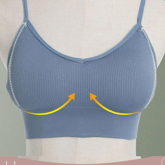 Beautiful Back Bra Sling Without Steel Ring Type Thin Vest Type Student Underwear Student Vest Wrapped Bra Summer Thin
