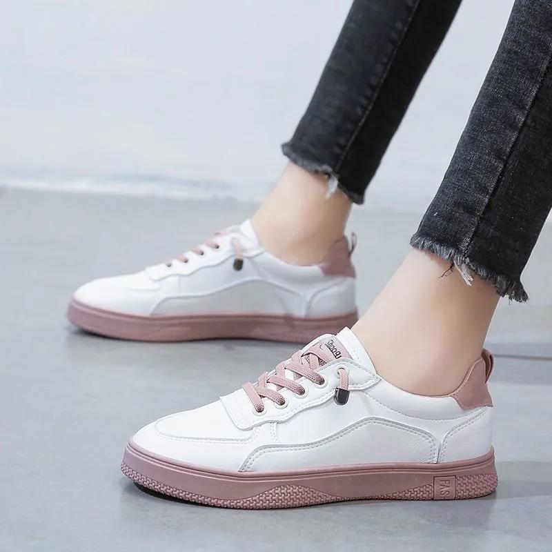 Little White Shoes Female Spring and Summer Korean Style All-match Student Fashion Flat Shoes Canvas Shoes