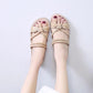 Female Summer Student Sandals Korean Fashion Outer Wear Non-slip Flat Shoes Small Fresh Roman Beach Shoes