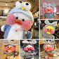 Little Duck Stuffed Animal Toy Soft Plush Toy for Kids Girls DIY Hugglable Plush Stuffed Toy with Cute Hat and Costume Best Gifts for Christmas (30cm)