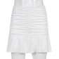 90s Pink Mini Dance Skirts Lady Trendy Y2K Summer Beachwear White Brandy Jupe Preppy Style Ruched Pleated Skirt Woman High Waist