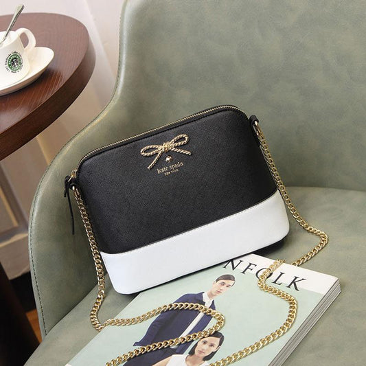 Small Bag Female Korean Version of The Wild Temperament Net Red Leather Shell Bag Fashion Lady Shoulder Messenger Bag