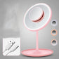 5 Times Magnifying Glass 3 Levels Ligthing LED Makeup Mirror Portable Travel Desktop Mirror Adjustable Touch Screen USB Charging