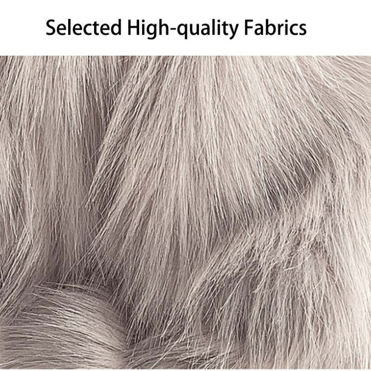 Fur Coat Women's Autumn and Winter Models of Imitation Fox Fur Coat Thick Mid-length Fur Coat All-match Slim