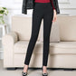 Winter Plus Velvet Thickening Autumn and Winter High Waist Large Size Loose and Thin Stretch Black Casual Pants Pencil Women