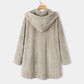 Autumn Winter Women Jackets Solid Casual Plus Size Hooded Parkas Thick Warm Long Trench Coat Plush Loose Ladies Clothes