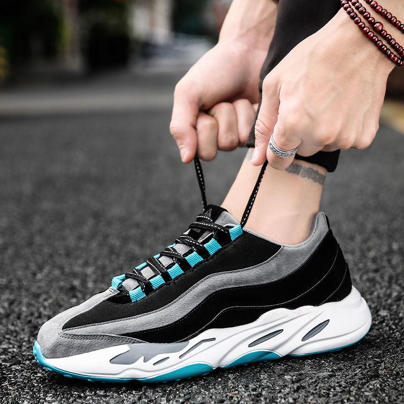 Running Shoes Men Sneakers Breathable Fitness Sneakers Air Cushion Trainers Outdoor Sport