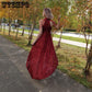 Sexy Evening Dress Women Banquet High-end Atmosphere Sequined Dress Long Aura Queen