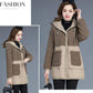 Winter Short Down Coat Imitation Lamb Wool Loose Casual Jacket Fashion Simple Women's Cotton Coat