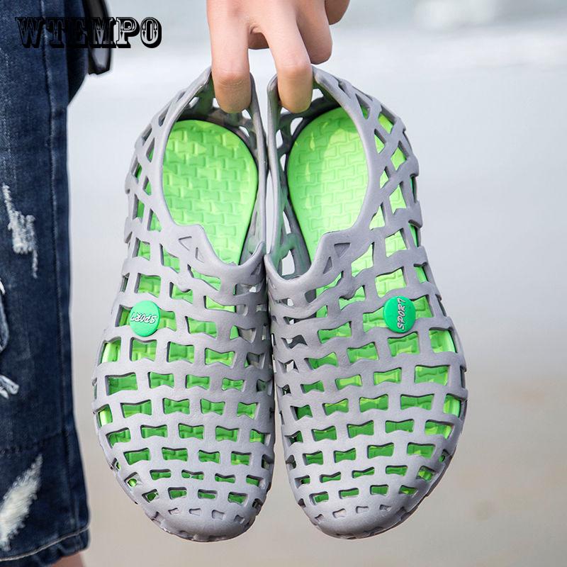 Pair of Shoes Unisex Breathable Mesh Sports Leisure Beach Shoes Sandals Non-slip
