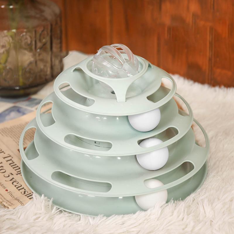 Cat Toy Self-healing Cat Turntable Ball Cat Relieves Boredom and Bite Resistance To Make Cats Artifact