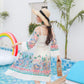 Women's Ethnic Style Loose Outer Chiffon Cardigan Thin Beach Mid-calf Length