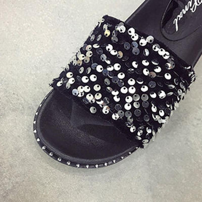 Fashion Thick-soled Slippers Women Wear Korean Shoes In Summer Women's All-match Casual Sandals Women's Comfortable Flat Slippers