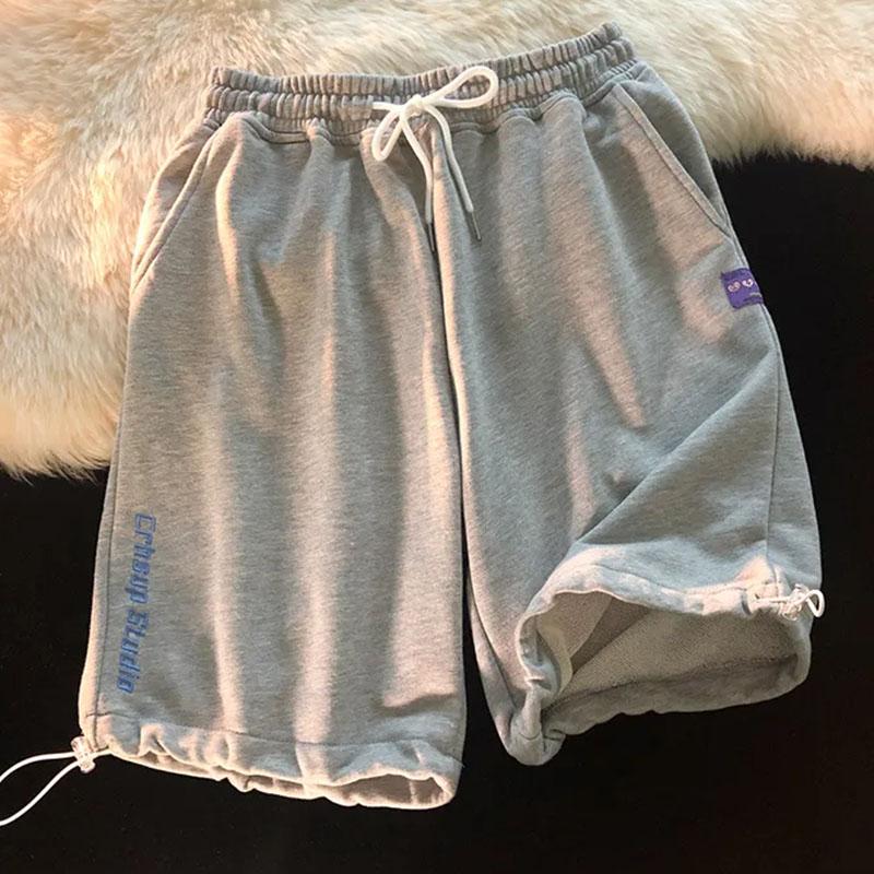 Summer Ins Loose Casual Shorts Sports Comfortable Breathable Five-point Pants Unisex Harajuku Style Student Soft Skin-friendly Pants