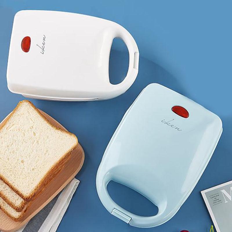 520W Mini Sandwich Making Machine Bread Maker Barbecue Machine Kitchen Supplies for Breakfast and Afternoon Tea