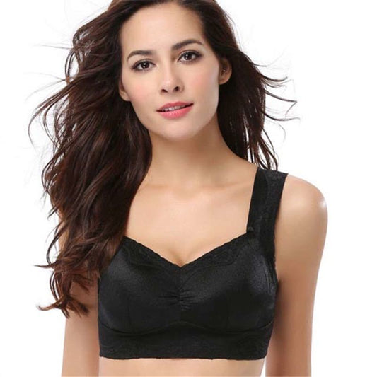 Underwear Female Sleep Gather No Steel Ring Bra Comfortable Thin Bra Sexy Plus Size Beautiful Back Bra