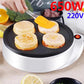 650W Barbecue Nonstick Pan Electric Bakeware Fried Steak Pan Flat Bottom Frying Pan Kitchen Supplies
