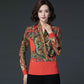 Autumn Winter Ethnic Style  Floral Print Sweater Knit Pullover Jumper Tops  Casual Slim Warm Woolen Sweater