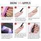Gel Nail Polish Set 24W LED UV Lamp nail dryer Manicure Set Nail Tools Kit Nail Art Pusher Kit