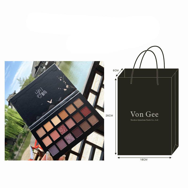 Forbidden City Eyeshadow Palette 18 Color Matte Pearlescent Waterproof Sweatproof Fairy Eyeshadow