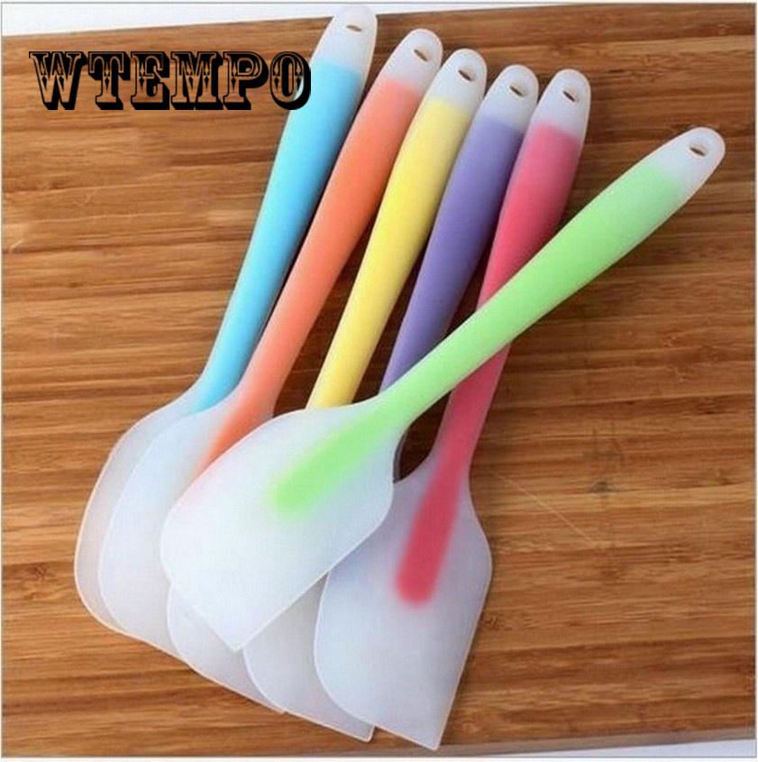 Non-Stick Baking Silicone Cake Spatulas Cake Mixing Scraper Oil Bread Scraper