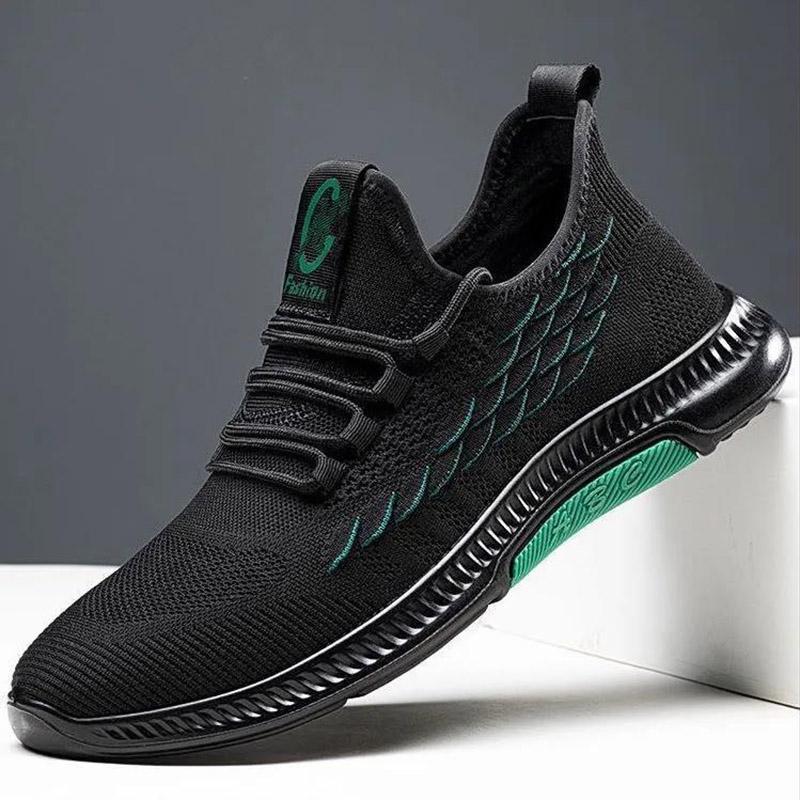 Men's Spring and Autumn Non-slip Breathable Thin Mesh Men's Shoes All-match Running Shoes Sneakers