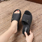 Ladies Summer Sandals and Slippers All-match Outer Wear Wedge Heel Fashion Trend Non-slip Beach Shoes