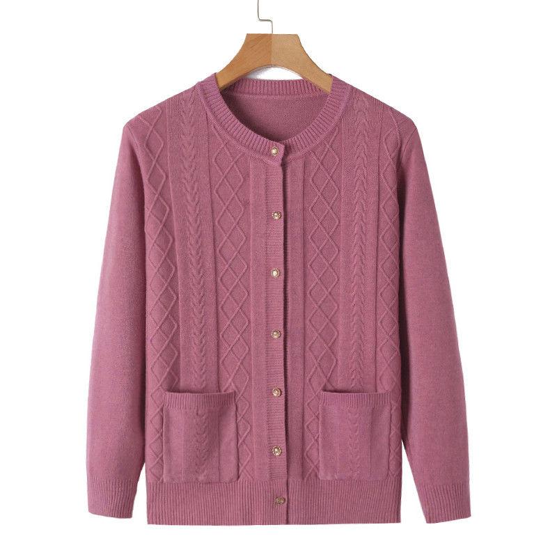 Spring and Autumn Korean Women's Clothing Loose and Thick Outer Jacket Outer Wear Sweater Cardigan Women's Tops