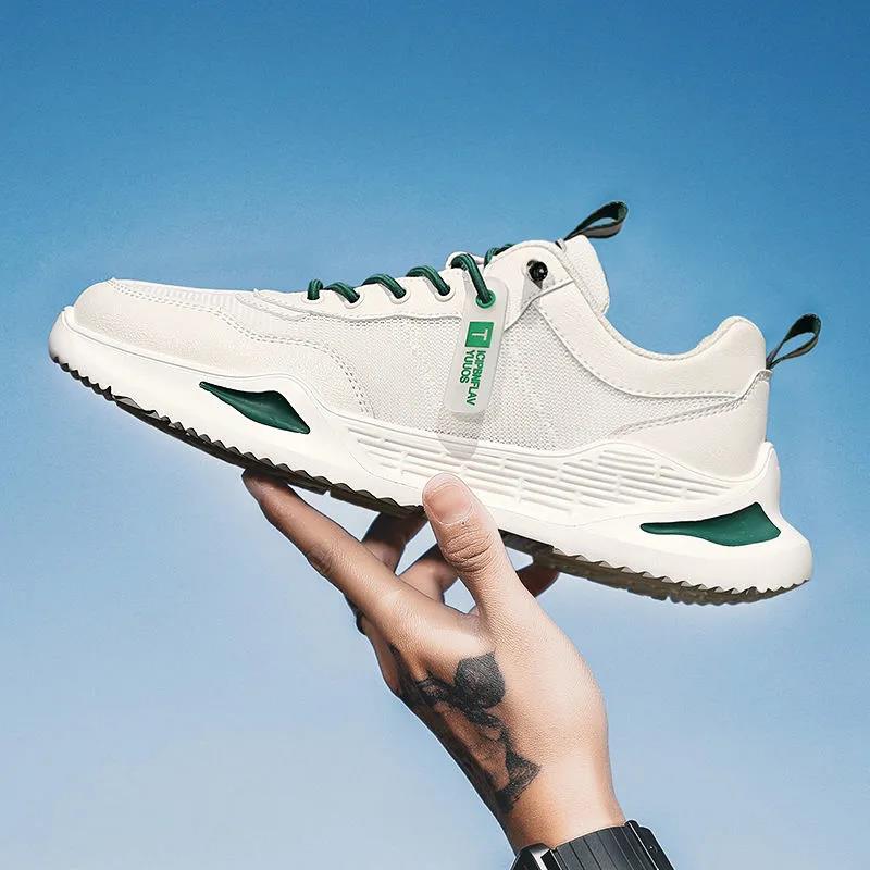 Men's Shoes Summer 2021 New Breathable Thin Mesh Shoes Wild Trend Casual Sports Shoes
