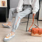 Fashion Casual Sports Trousers Women's Loose-fitting Slim-fitting Trousers Spring and Autumn All-match Harem Pants Thin Pants