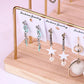 Iron Earrings Display Stand Home Earrings Can Hang Cardboard Jewelry Stand Earrings Ear Clips Live Display Shelf