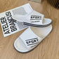 Men's and Women's Same Summer Slippers Wear Non-slip Home Bath Sandals Soft Bottom Simple Slippers Flip Flops