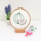Children's Simple Embroidery Cartoon Style Handmade Lesson Making Diy Material Package Cross Stitch with Auxiliary Tools