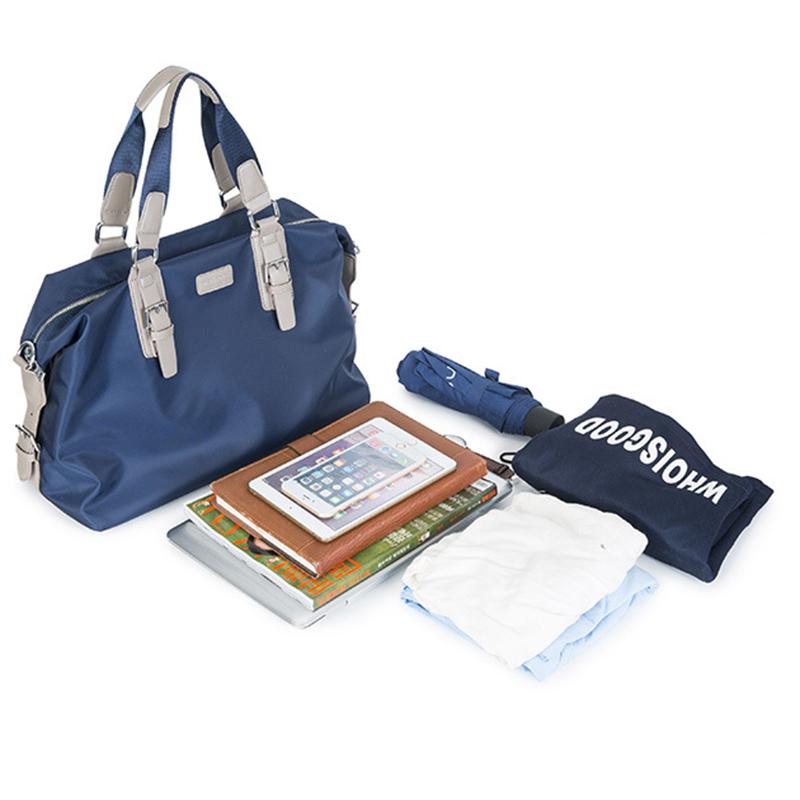 Short-distance Travel Bag Men Canvas Waterproof Large-capacity Handbag Sports Fitness Shoulder Bag