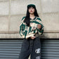 Hip Hop Hoodies Oversized Fashion Streetwear Harajuku Pullover Sweatshirts Letter Printed Vintage Long Sleeve Tops Autumn Winter Women Hoodies
