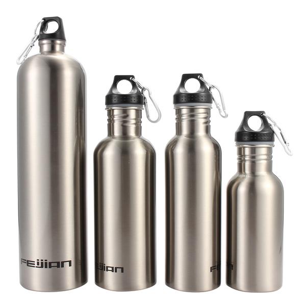 Stainless Steel 500/750/1000/1800ml Travel Water Bottle Outdoor Sports Water Bottle Cycling