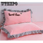 Winter Warm Thicken AB Plush Warm Quilt Cover Coral Velvet B-side Pure Cotton Duvet Cover