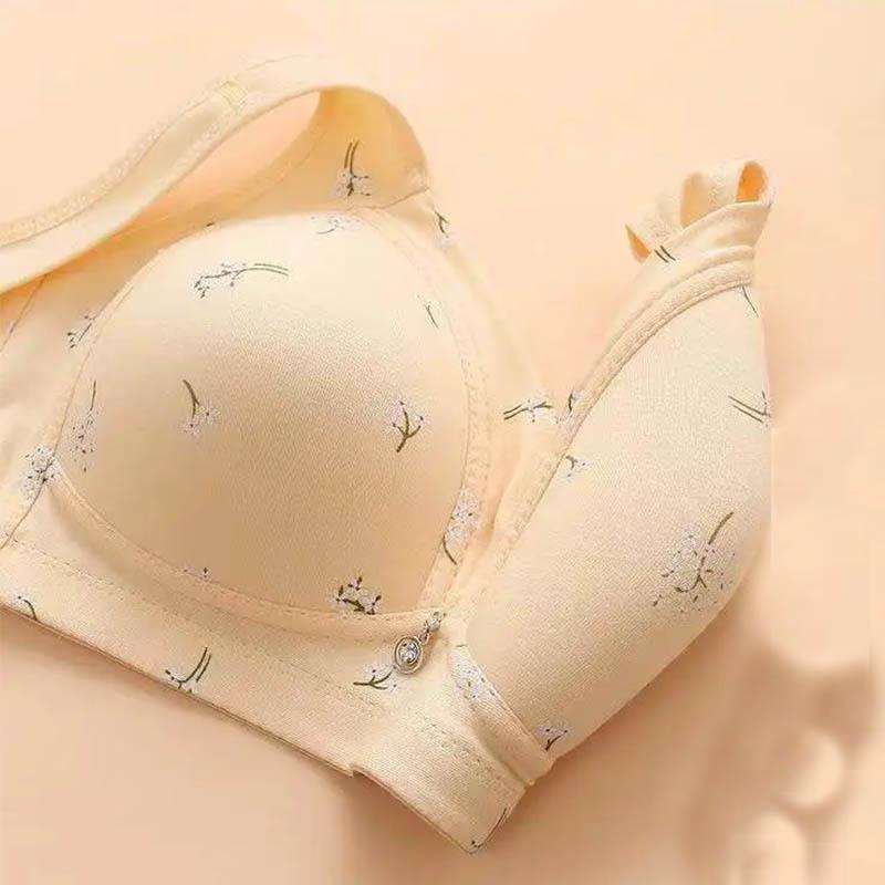 Underwear Women's Ultra-thin Large Size No Steel Ring Bra Gathers and Collects Auxiliary Breasts and Prevents Sagging Adjustment Bra