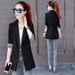 Women's Suit Jacket Spring and Autumn Single Buckle All-match Slim Slimming Jacket Suit Women's Casual Jacket Professional Wear