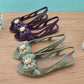 Female Fish Mouth Plastic Sandals Summer Flat Plastic Jelly Shoes Soft Bottom Fashion Korean Version of All-match Mom Work Sandals