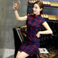 Slim sexy short dress female cheongsam summer cheongsam female casual cheongsam skirt