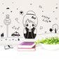 [Wall sticker ]Diy Home Decor Cute Mymoe Girls Wall Stickers For Children 'S Rooms Vinilos Kids Deca