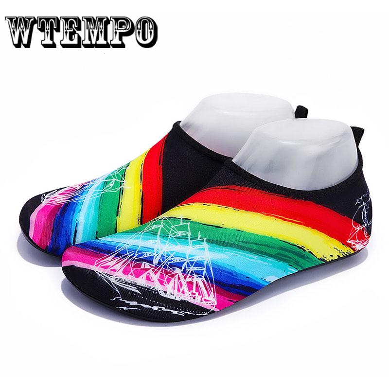 Swimming Water Shoes Men Women Beach Shoes Adult Unisex Flat Soft Walking Yoga Shoes Diving Shoes