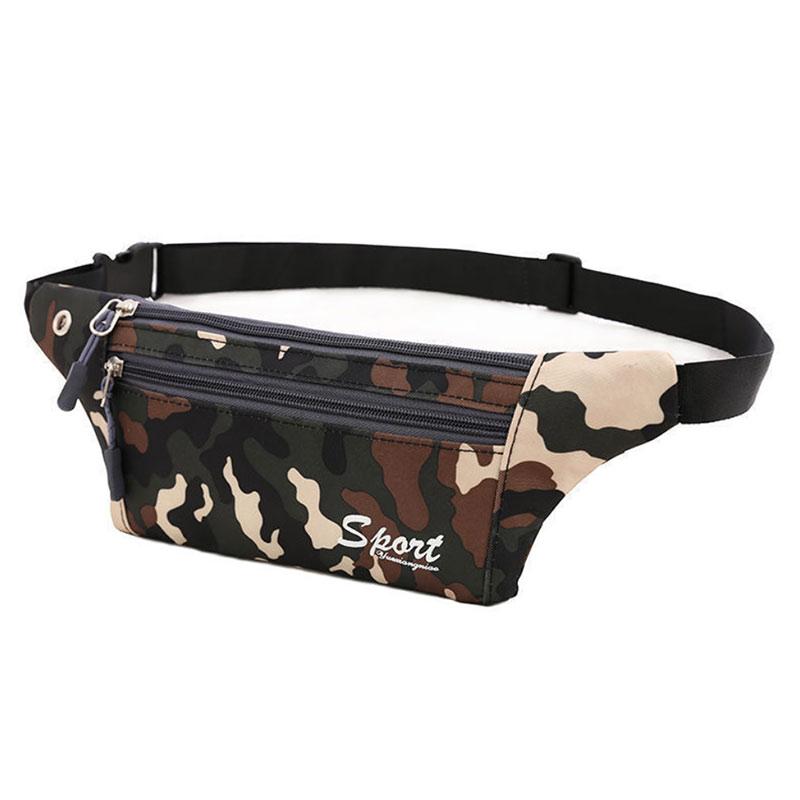 Men's Waist Bag Wear-resistant Multi-functional Large-capacity Waterproof Wallet Business Bag Women's Running Sports Belt