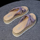 Thick-soled Slippers Women's Summer Wear Non-slip Slippers Increase Girls' Sandals and Slippers