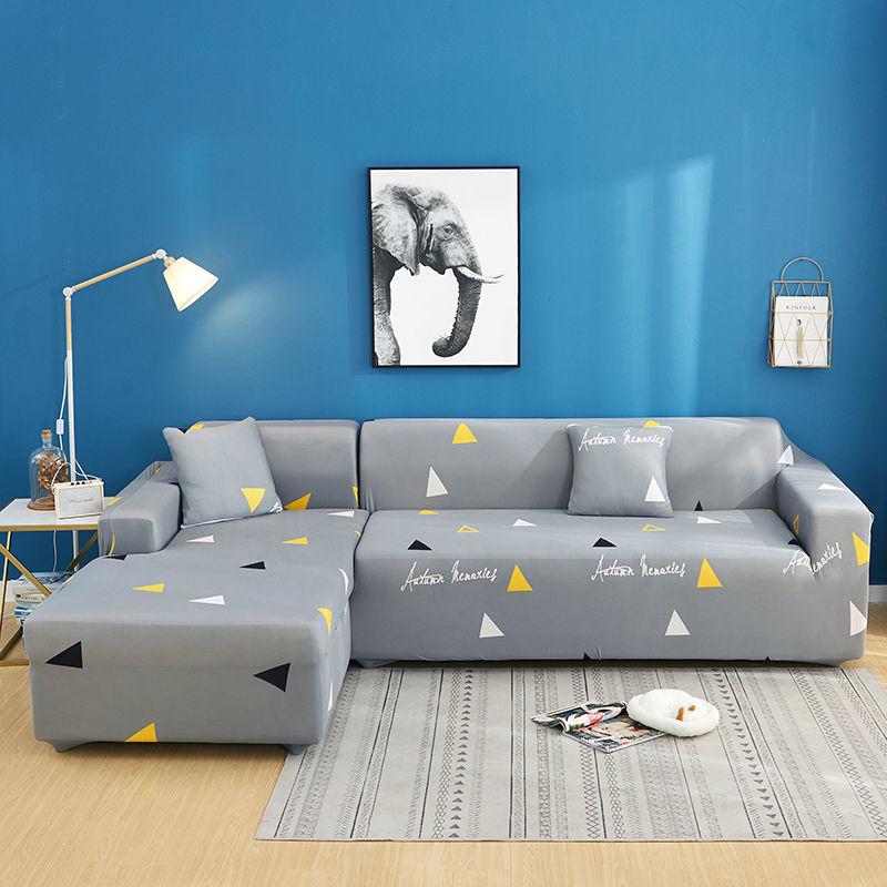 Stretch Sofa Cover Slipcovers Elastic All-inclusive Couch Case Family Sofa Combination Sofa Cover Different Shapes