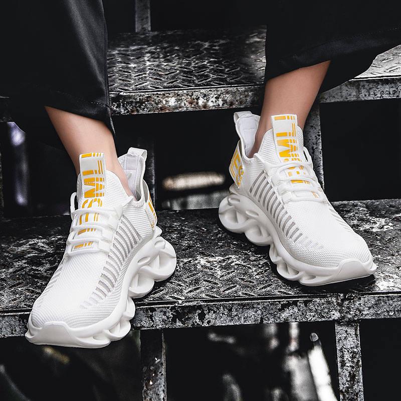 Men Sneakers Casual Man Shoes Breathable Tennis Male Trainers Super Light Hollow Sole Chausure